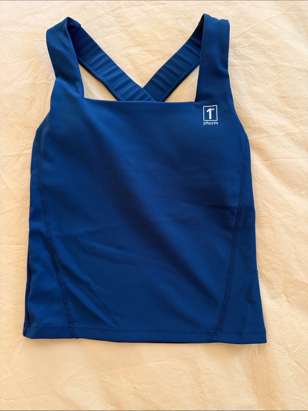 1st Phorm Women's Navy Crossback Tank Top